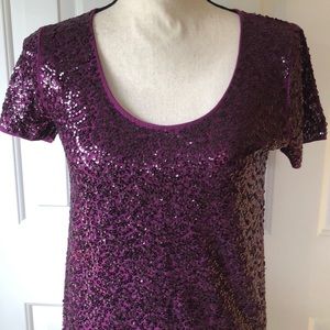 J Crew Sequin T-Shirt